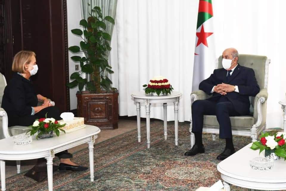 Tebboune reçoit l’ambassadrice de Suède en Algérie