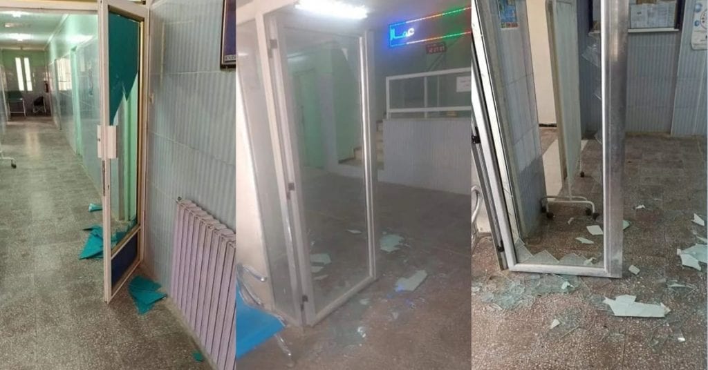 M&rsquo;Sila : Un établissement hospitalier vandalisé par un « Ivrogne » (Photos)