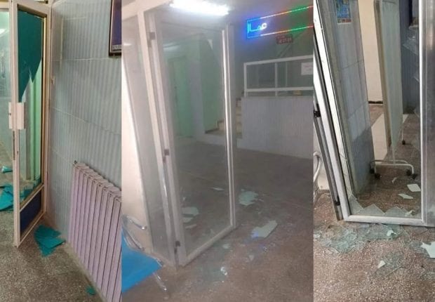 M’Sila : Un établissement hospitalier vandalisé par un « Ivrogne » (Photos)