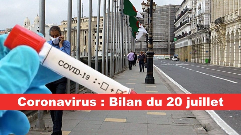 Coronavirus Algérie : Les guérisons en hausse au bilan du 20 juillet