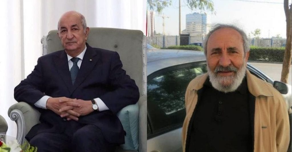 Athmane Ariouet décoré par Tebboune