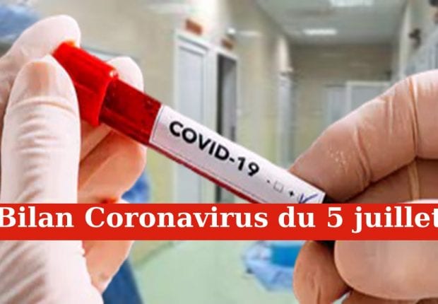 Bilan Coronavirus du 5 juillet : nouveau record de contaminations