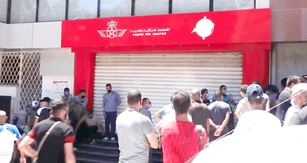 Rassemblement des ressortissants Marocains bloqués en Algérie (Vidéo)