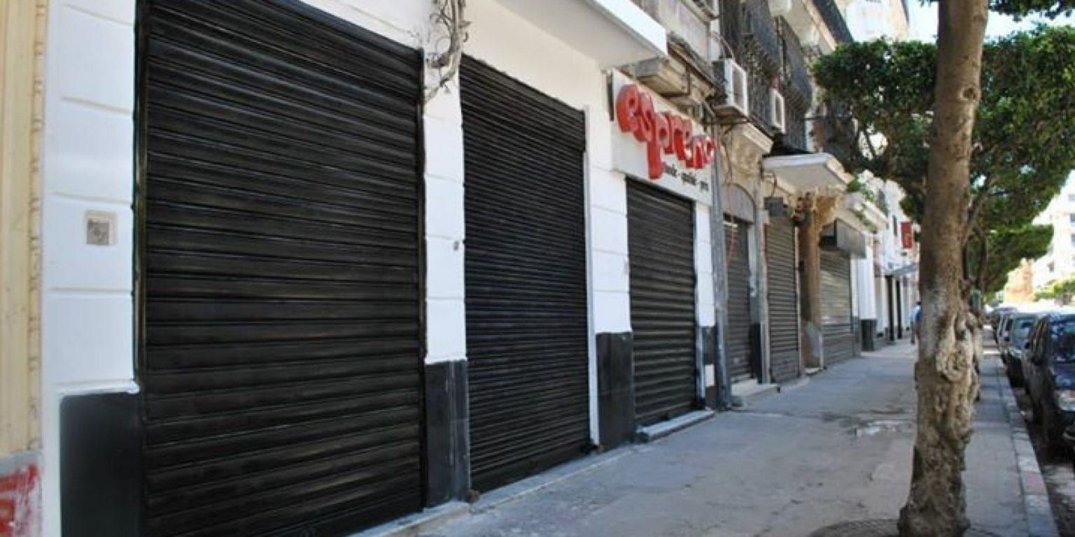 Alger : Fermeture de 1500 magasins pour non respect des mesures préventives