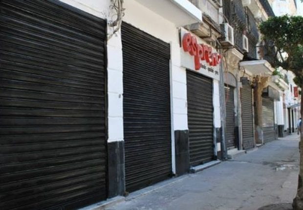 Alger : Fermeture de 1500 magasins pour non respect des mesures préventives