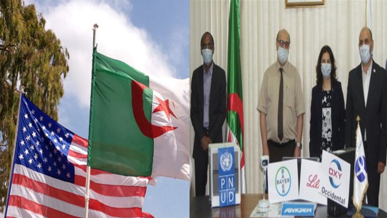 Coronavirus : des entreprises américaines font don à l’Algérie