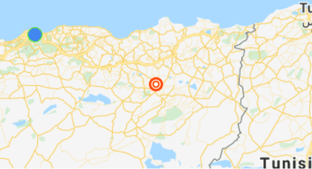 Batna secouée par un séisme