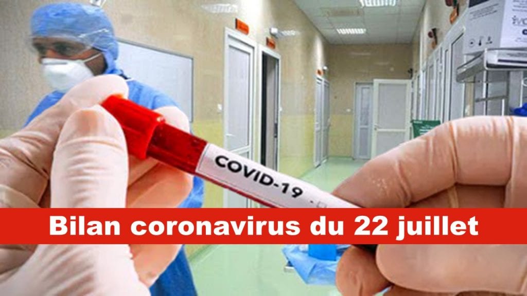 Bilan coronavirus du 22 juillet : Les guérisons repartent à la hausse