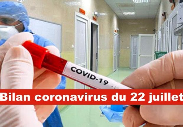 Bilan coronavirus du 22 juillet : Les guérisons repartent à la hausse