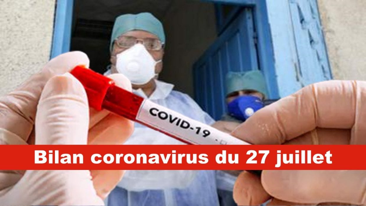 Décès, guérisons, contaminations : Ce qu&rsquo;il faut retenir du bilan du 27 juillet