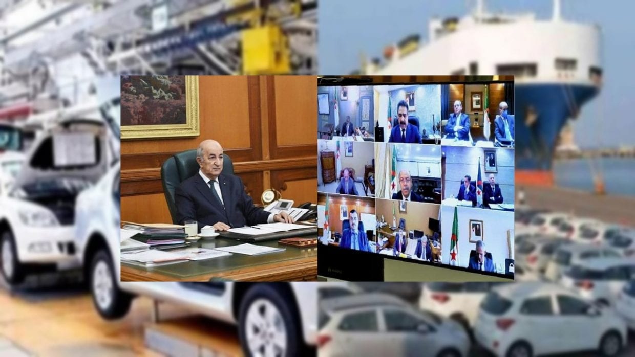 Importation et montage de véhicules : les décisions du conseil des ministres