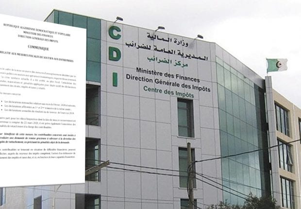 Coronavirus : la DGI détaille les mesures fiscales de soutien aux entreprises