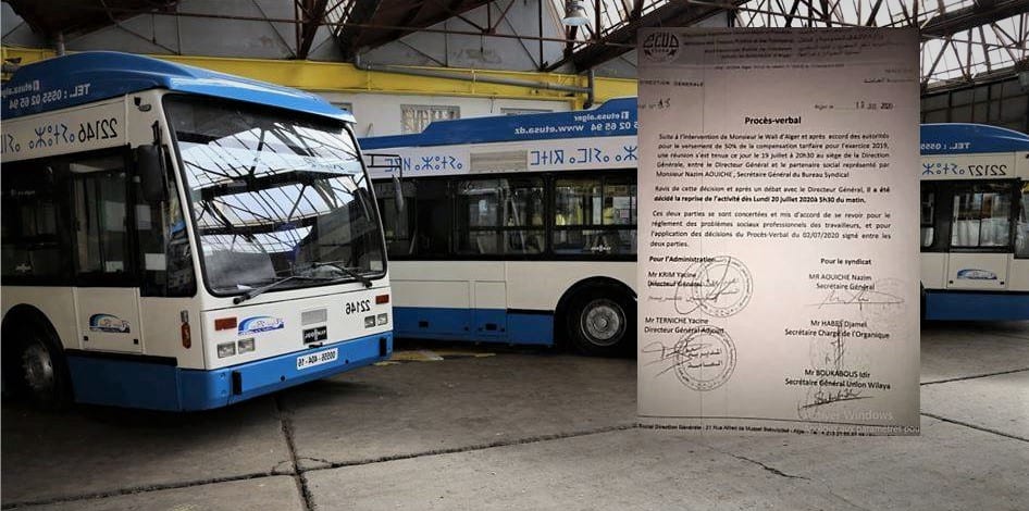 L’ETUSA reprend ses activités