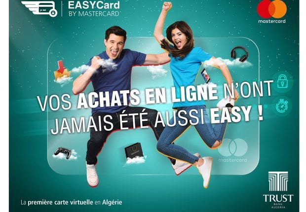 TRUST BANK ALGERIA lance la EASY CARD, première carte virtuelle en Algérie