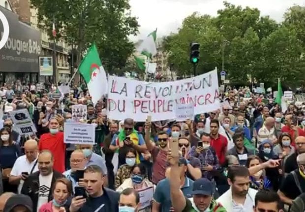 Imposante manifestation de la diaspora à Paris (Vidéo)