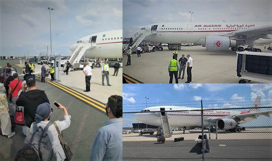 Arrivée des Algériens rapatriés des États-Unis