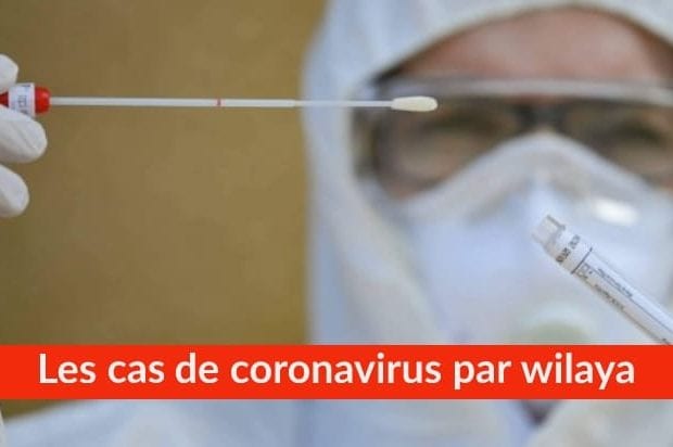 Bilan Coronavirus du 12 Août : Les cas confirmés par wilaya