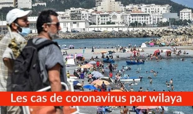 Bilan Coronavirus du 17 Août : Les cas confirmés par wilaya