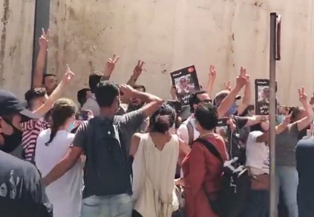 Rassemblement des journalistes pour exiger la libération de Khaled Drareni (vidéo)