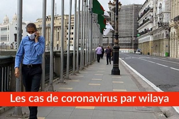 Bilan Coronavirus du 10 Août : Les cas confirmés par wilaya