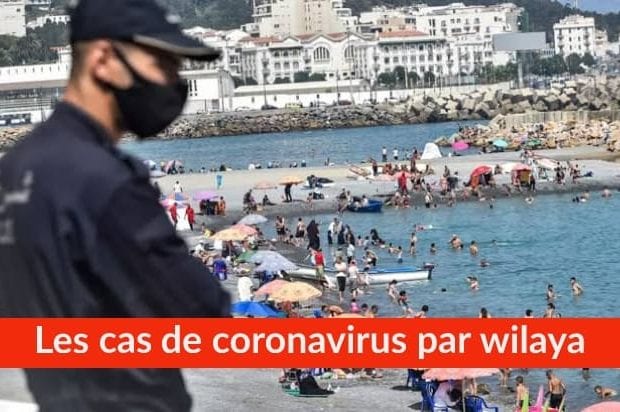 Bilan Coronavirus du 16 Août : Les cas confirmés par wilaya