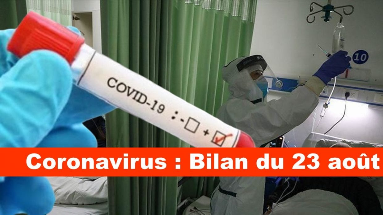 Contaminations, décès et guérisons : le bilan coronavirus du 23 août