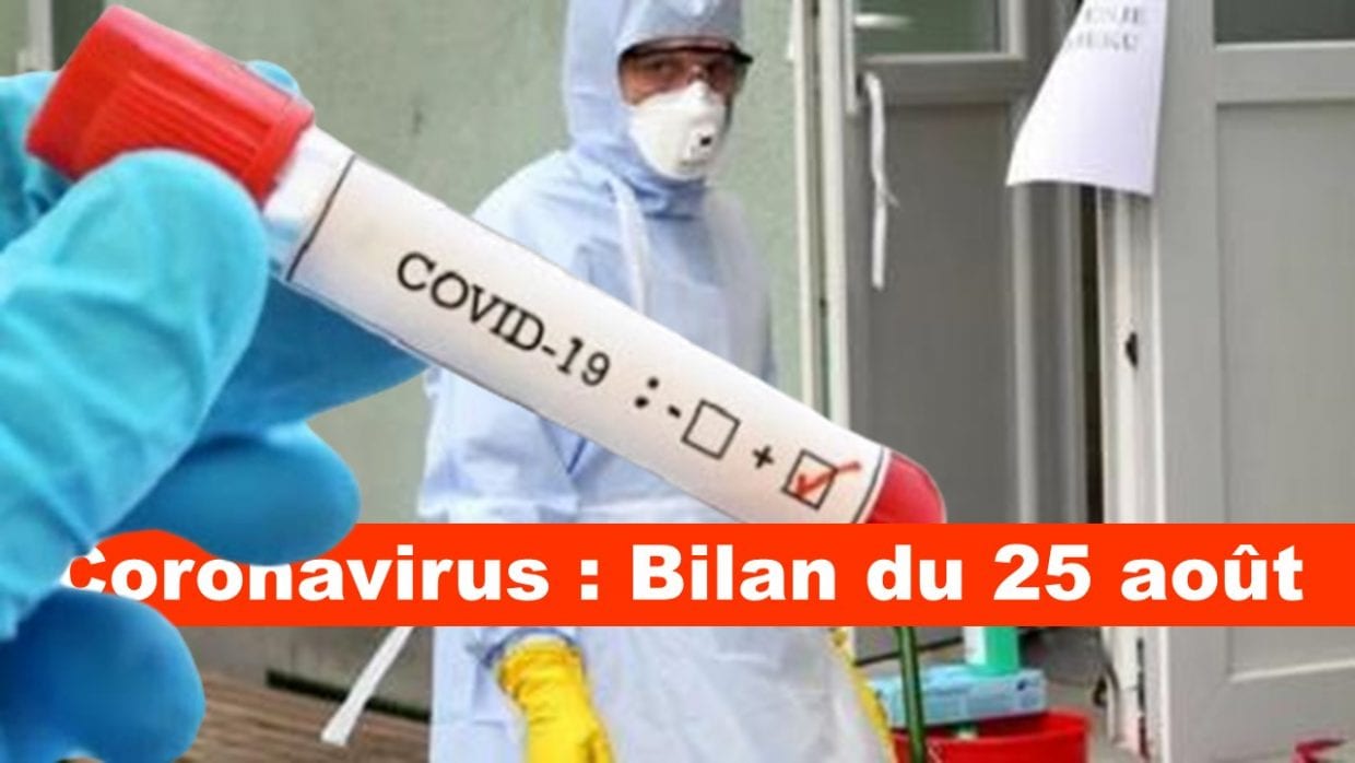 Coronavirus Algérie : Le bilan détaillé du mardi 25 août 2020