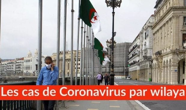 Bilan Coronavirus du 19 Août : Les cas confirmés par wilaya