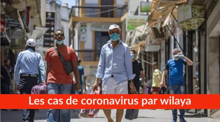Bilan Coronavirus du 13 Août : Les cas confirmés par wilaya