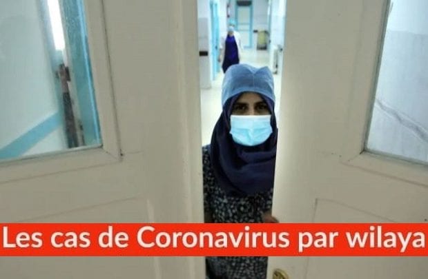 Bilan Coronavirus du 23 Août : Les cas confirmés par wilaya