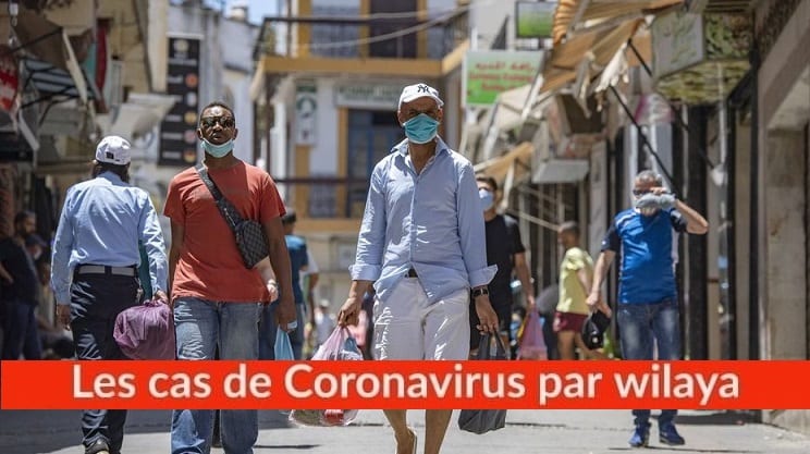 Bilan Coronavirus du 24 Août : Les cas confirmés par wilaya
