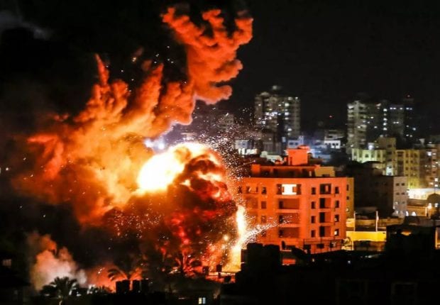 Palestine : Israël bombarde Gaza en riposte à un tir de roquette
