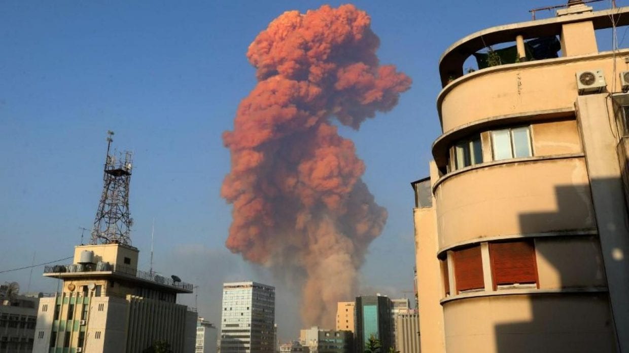 Liban : Une violente déflagration secoue Beyrouth (Vidéo)