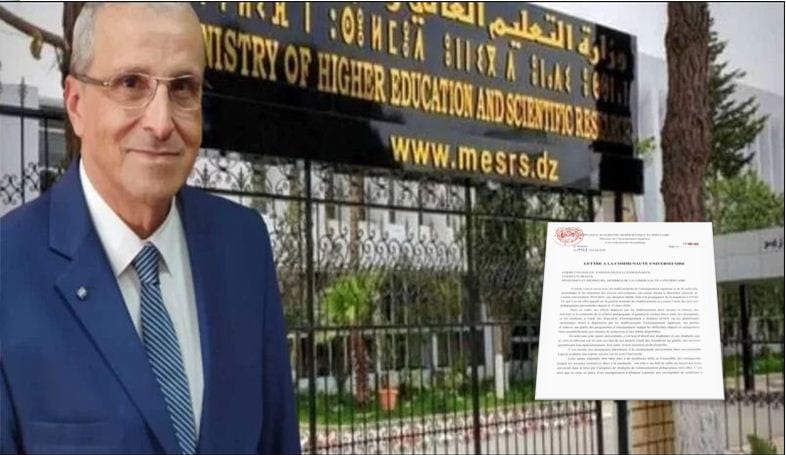 La lettre du Ministre de l’Enseignement Supérieur à la communauté universitaire