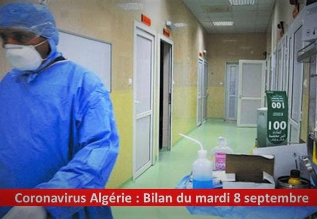 Coronavirus Algérie : La décrue se confirme au bilan de ce mardi 8 septembre 