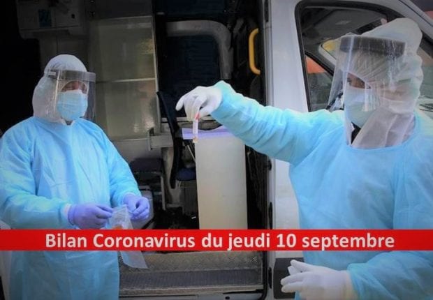 Contaminations, morts, guérisons… Ce qu&rsquo;il faut retenir du bilan Coronavirus du jeudi 10 septembre