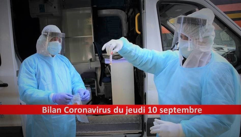 Contaminations, morts, guérisons… Ce qu’il faut retenir du bilan Coronavirus du jeudi 10 septembre