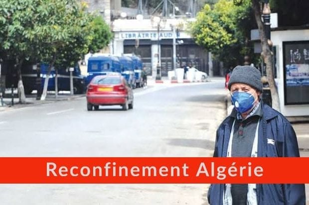 Coronavirus Algérie : Reconfinement de 3 wilayas