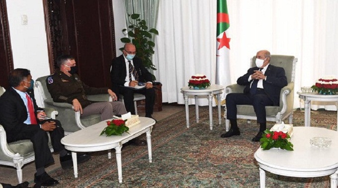 Tebboune reçoit le chef du commandement de l’AFRICOM