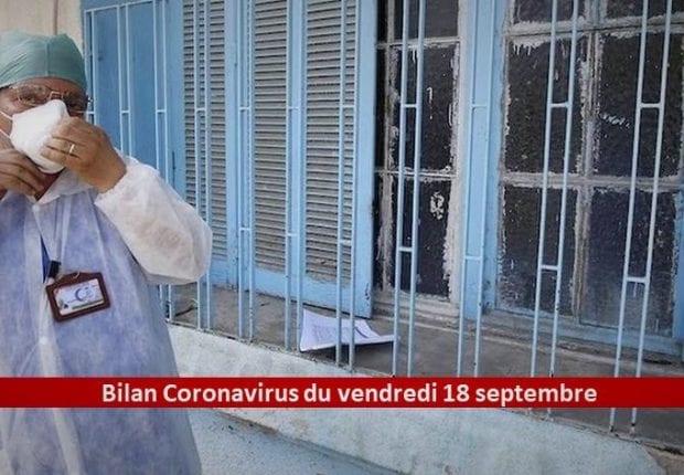 Coronavirus Algérie : Bilan détaillé de ce vendredi 18 septembre 