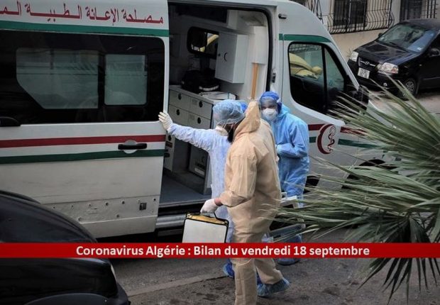 Coronavirus Algérie : La décrue des contaminations se confirme ce 18 septembre 