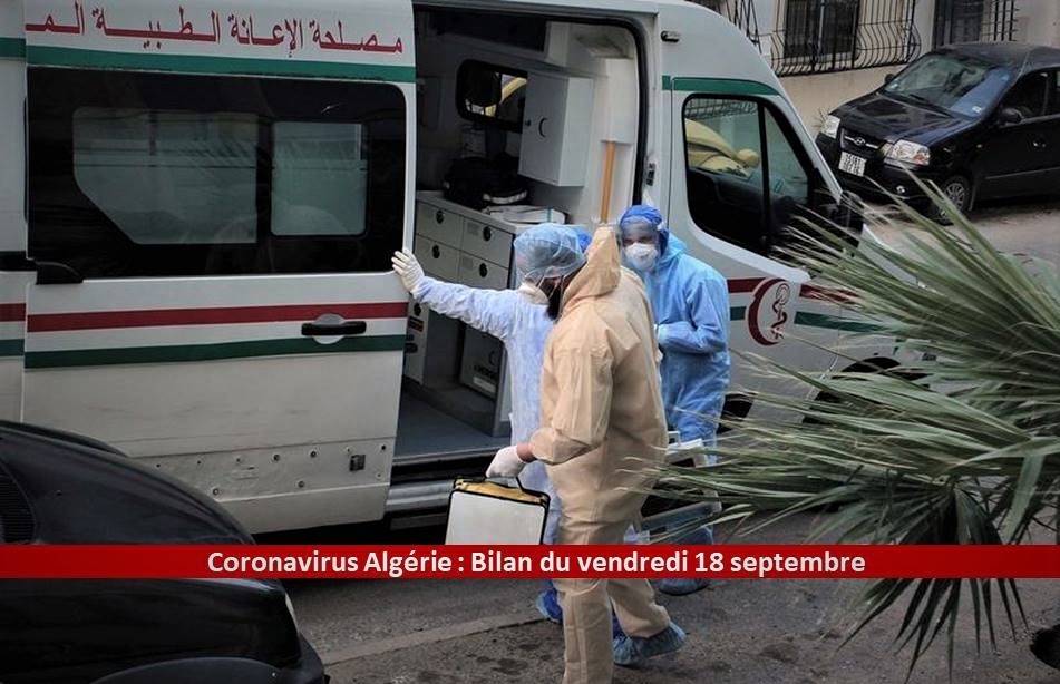 Coronavirus Algérie : La décrue des contaminations se confirme ce 18 septembre
