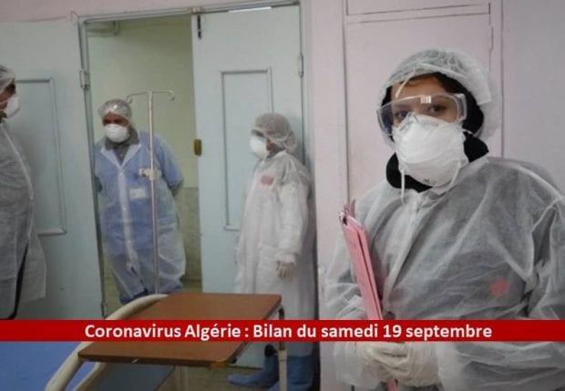 Coronavirus Algérie : Les contaminations poursuivent leur baisse ce samedi 19 septembre 