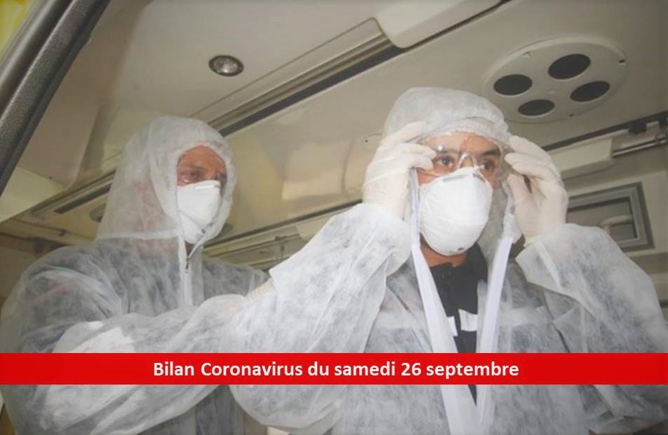Coronavirus Algérie : Guérisons, décès et contaminations au bilan de ce 26 septembre 