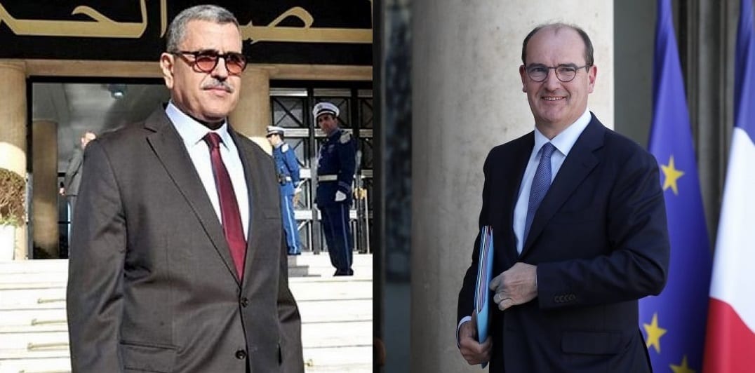 Djerad s&rsquo;entretient par téléphone avec le premier ministre Français