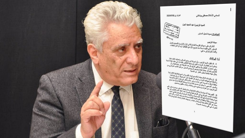 Bouchachi décline l’invitation de participer au débat de la révision de la constitution