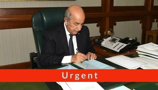 Tebboune convoque le corps électoral
