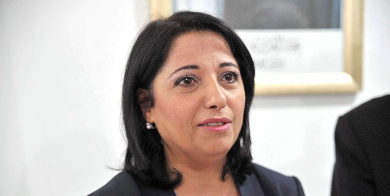 Première sortie médiatique de Zerouati en tant que présidente de TAJ