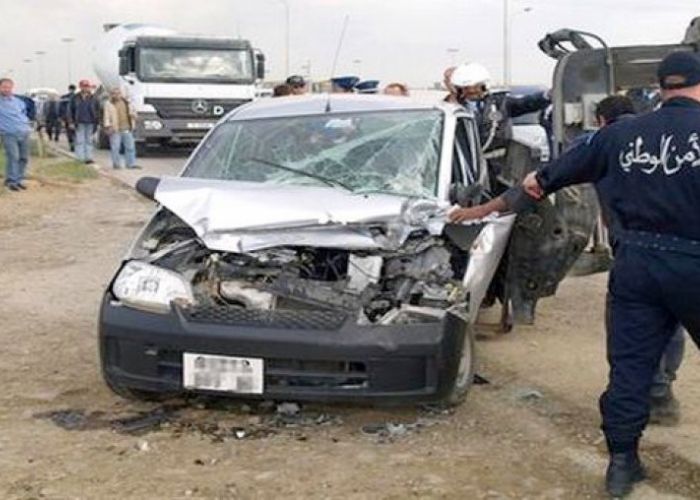 Accident de la route : 2 morts et 103 blessés au bilan du week-end dernier