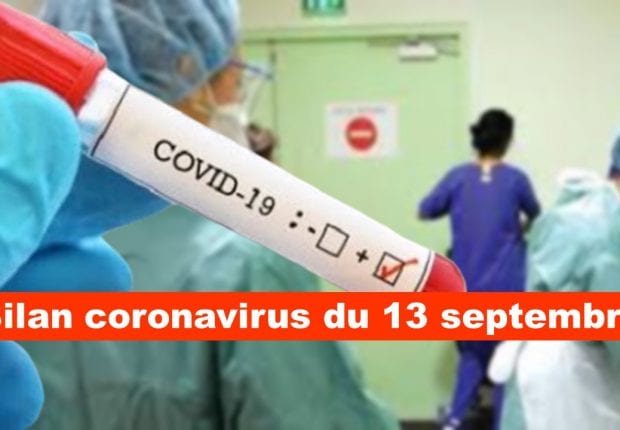 Contaminations, guérisons et décès : bilan coronavirus du 13 septembre